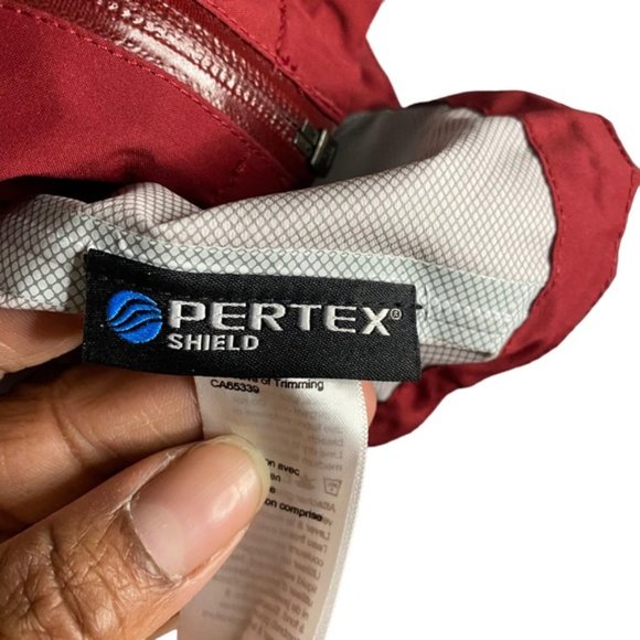 MEC Men's Red Hydrofoil Stretch Full Zip Hooded Jacket - Picture 8 of 13